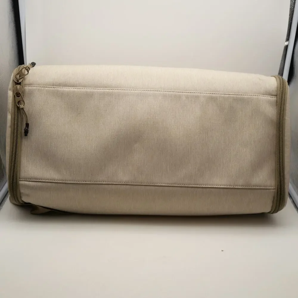 Halfday Garment Duffel Weekender Convertible Bag 40L Stone Gray NEW